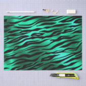 Papier Mousseline Poster de animal vert émeraude tendance (Artisanat)