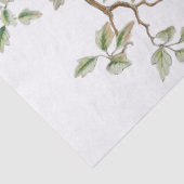 Papier Mousseline Poster d'oiseau français Décopage Vintage (Détail)