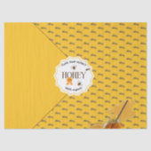 Papier Mousseline Pot de miel abeille miel ruche Apiculture (Recto)