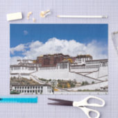 Papier Mousseline Potala palace in Lhasa - Tibet (Artisanat)