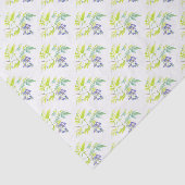 Papier Mousseline Potater crêpe violet vert papier de tissu blanc (Détail)