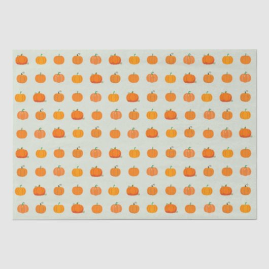 Papier Mousseline Potiron Patch (Recto)