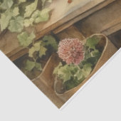 Papier Mousseline Pots de fleurs (Détail)