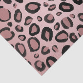 Papier Mousseline Pots Empreintes de léopard de guépards peints en r (Détail)