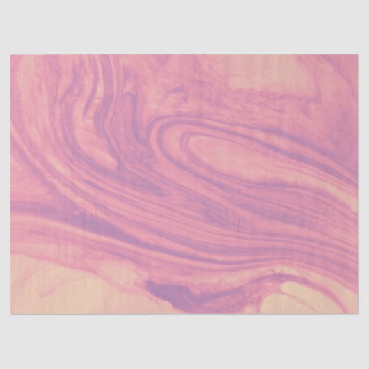 Papier Mousseline Poudre rousse rose Fille Marbly Peinture Texture (Recto)