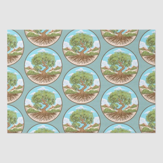 Papier Mousseline Pouf rond (Recto)