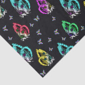 Papier Mousseline Pouf rond (Détail)