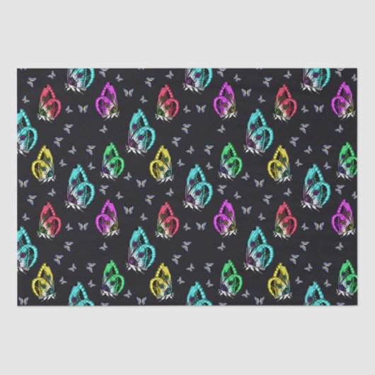 Papier Mousseline Pouf rond (Recto)