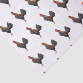 Papier Mousseline Poulet blanc (Détail)