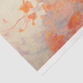 Papier Mousseline Poulet en fleurs 1 Papier décolpage (Détail)