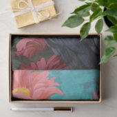 Papier Mousseline Poulet en fleurs 2 Papier décolpage (Cadeau)