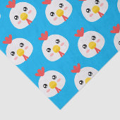 Papier Mousseline Poulets (Détail)