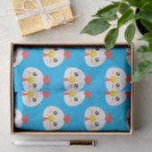 Papier Mousseline Poulets (Cadeau)