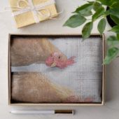 Papier Mousseline Poulets (Cadeau)