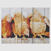 Papier Mousseline Poulets (Recto)