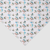 Papier Mousseline Poulets Amateurs De Poules De Pays (Détail)