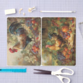 Papier Mousseline Poulets de la vinerie (Artisanat)