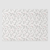 Papier Mousseline Poulets en encre (Recto)