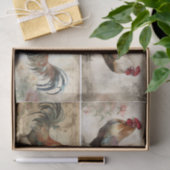 Papier Mousseline Poulets, Poulets, poulets (Cadeau)