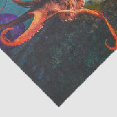 Papier Mousseline poulpe (Détail)