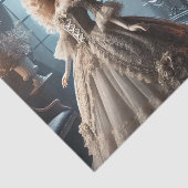 Papier Mousseline Poupée gothique victorienne - Enchantée sombre (Détail)