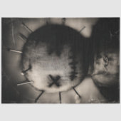 Papier Mousseline Poupée vaudou gothique Déplaisante découpage (Recto)