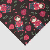 Papier Mousseline Poupées d'imbrication (Détail)