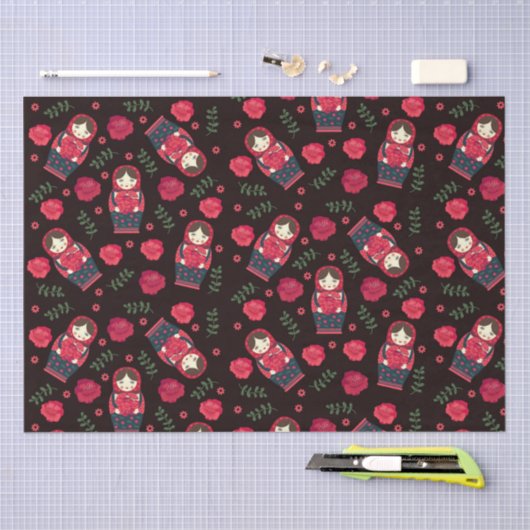 Papier Mousseline Poupées d'imbrication (Artisanat)