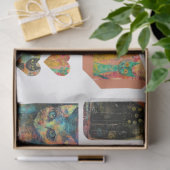 Papier Mousseline Pour Artistes Chat Thématique Junk Journal Ephemer (Cadeau)