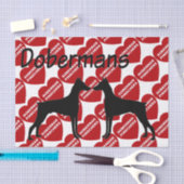 Papier Mousseline Pour l'amour de Doberman Pinscher Dogs (Artisanat)