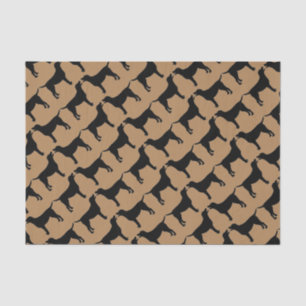 Papier Mousseline Pour l'amour des chiens du Black Lab