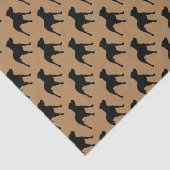 Papier Mousseline Pour l'amour des Pitbulls (Détail)