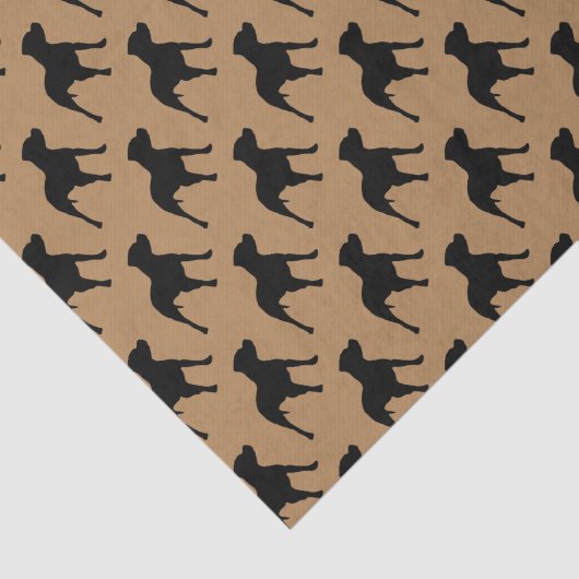 Papier Mousseline Pour l'amour des Pitbulls (Détail)