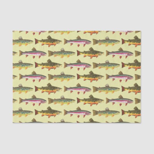 Papier Mousseline Pour le bourdon de truites (Recto)