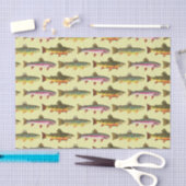 Papier Mousseline Pour le bourdon de truites (Artisanat)