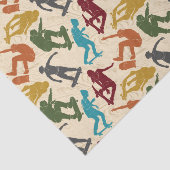 Papier Mousseline Pour Skateboarders Skateboard Graphics Collage (Détail)