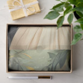 Papier Mousseline Poussins de découpage mariés Paris tropicale marié (Cadeau)