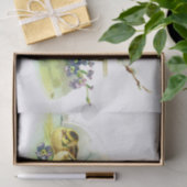 Papier Mousseline Poussins et lapin (Cadeau)