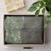 Papier Mousseline Pré-fleur de construction agricole délabrée (Cadeau)