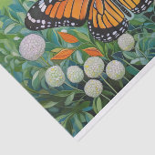 Papier Mousseline Pré-papillon, Monarque & Dandelion Dreams (Détail)