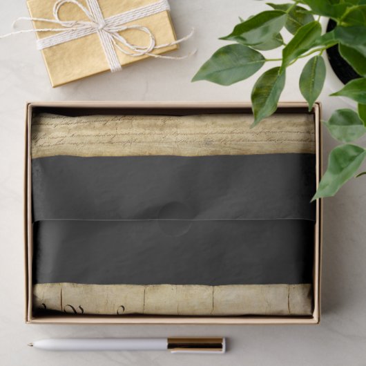 Papier Mousseline Préambule des États-Unis (Cadeau)