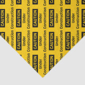 Papier Mousseline PRÉCAUTION en construction (Détail)