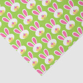 Papier Mousseline Précieux Tissu lapin de Pâques (Détail)