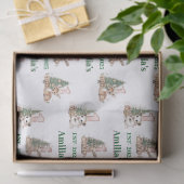 Papier Mousseline Premier Noël de bébé fille Western Boho (Cadeau)