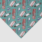 Papier Mousseline Première réponse de découpage Urgence Médicale (Détail)