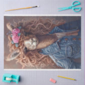 Papier Mousseline Préparation du lycée Llama Découpage (Artisanat)
