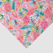 Papier Mousseline Preppy Palm Beach Imprimer Palm Tree Monkeys (Détail)