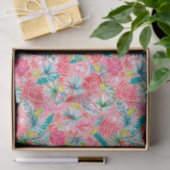 Papier Mousseline Preppy Palm Beach Imprimer Palm Tree Monkeys (Cadeau)