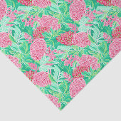 Papier Mousseline Preppy Palm Beach Motif de fleurs tropicales (Détail)