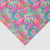 Papier Mousseline Preppy Palm Beach Ocean Crabs Motif (Détail)